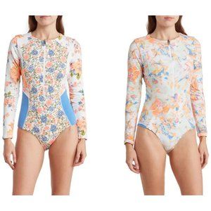 Maaji Free Spirit Triton Surf Signature Reversible Long Sleeve One-Piece Swimsui